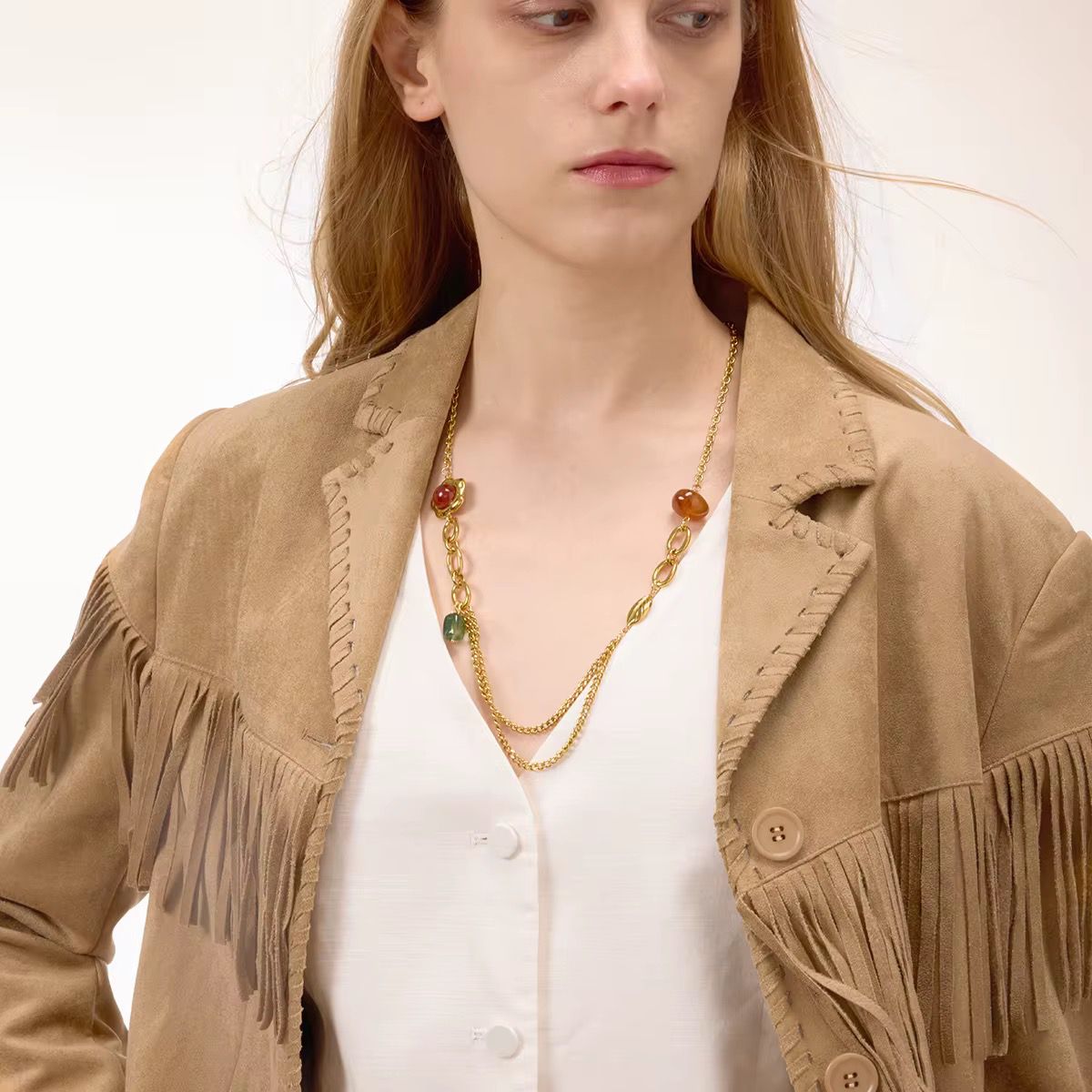 Radiant Charm Chain Necklace