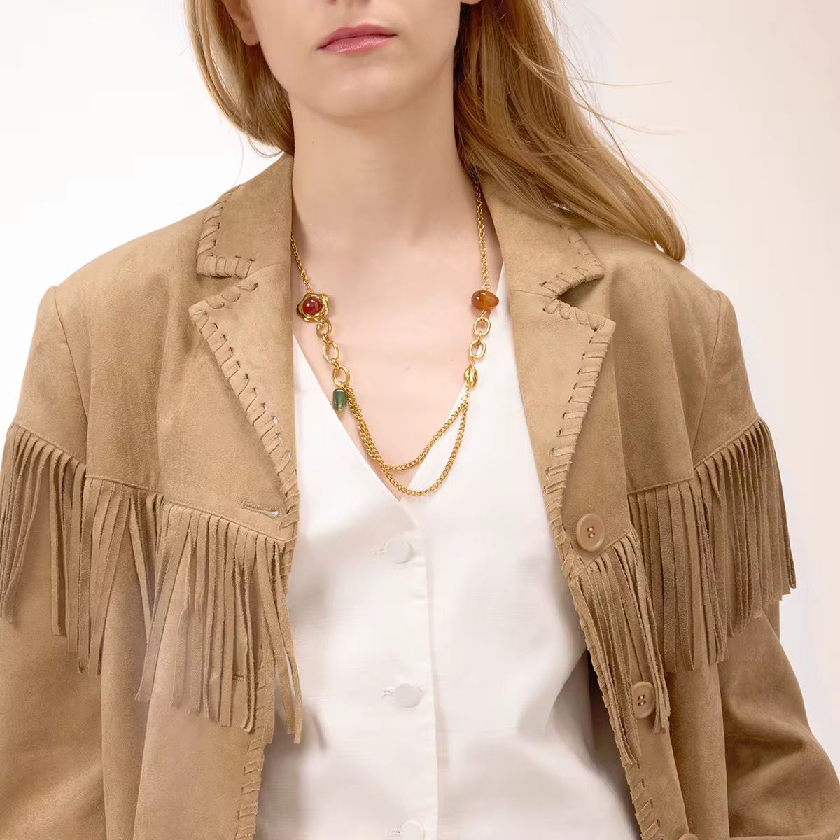 Radiant Charm Chain Necklace