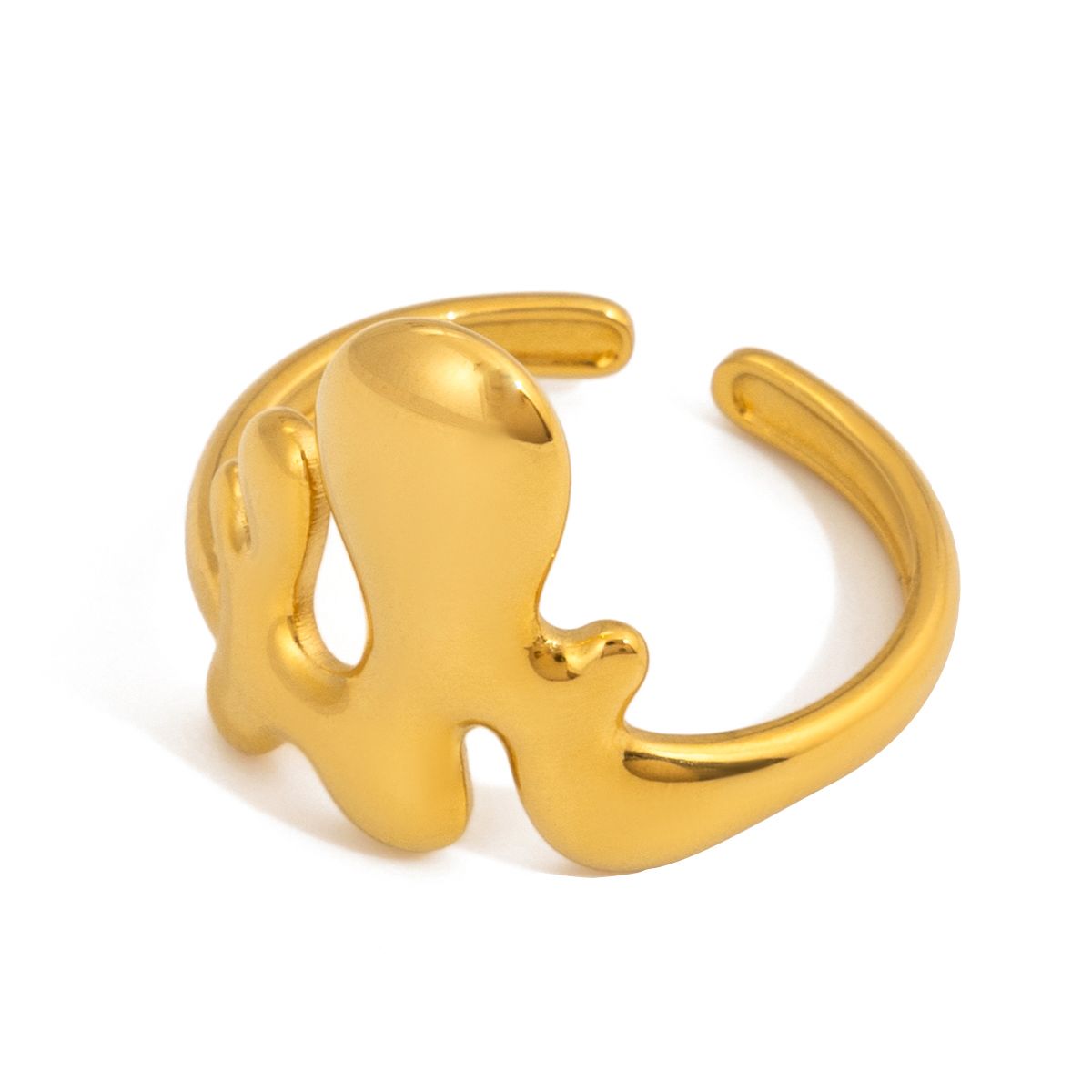 Gold Drip Ring